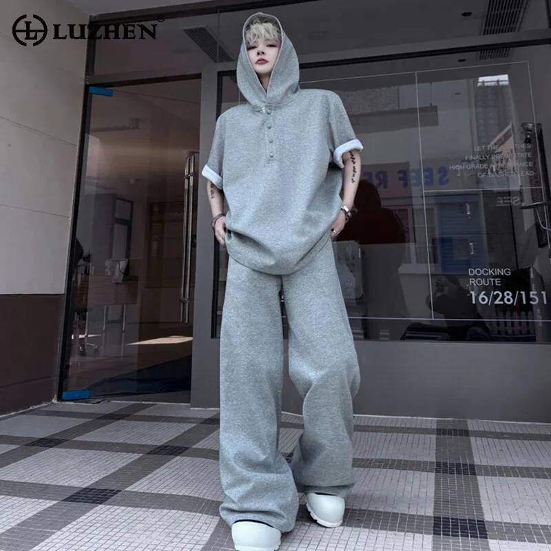 Street Fashion China - LUZHEN Original Tops Sleeve 2026 Short