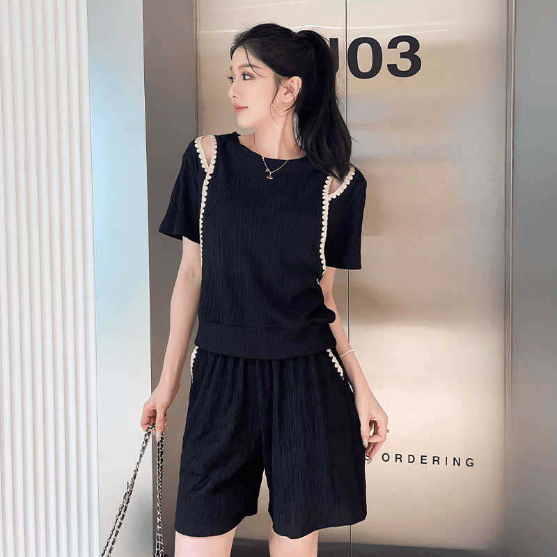 Korean Fashion Off Shoulder T- - Street Fashion Mood review and price