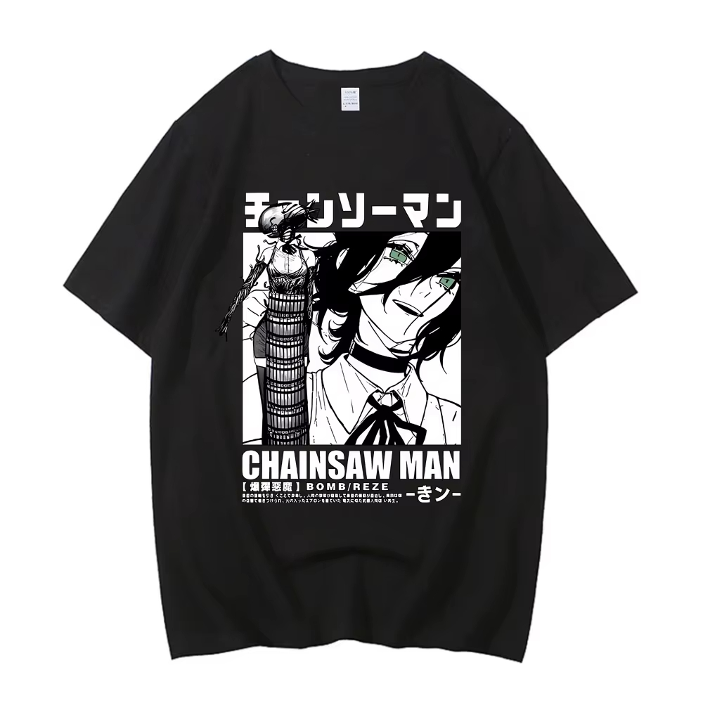 2026 New Chainsaw Man  Asa Tee - Street Fashion Anime review and price