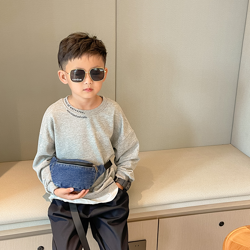 Fashion Denim Children's Waist - Street Fashion For Boy review and price