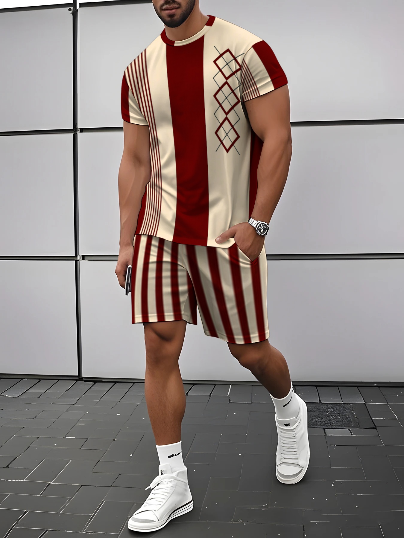 2026 Summer New Men's Short-Sl - Street Fashion For 2026 review and price