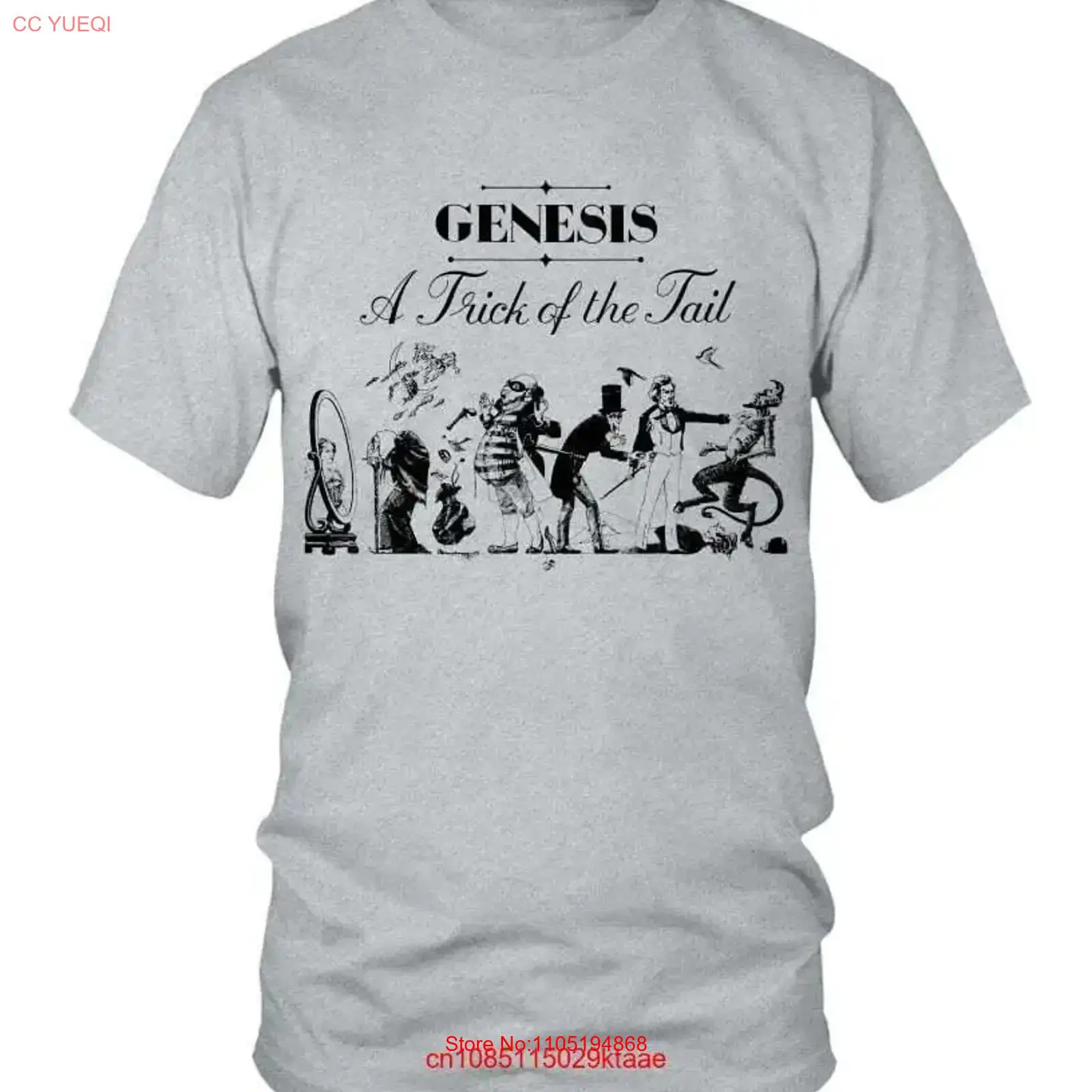 GENESIS BAND T SHIRT vintage W - Street Fashion Mood review and price