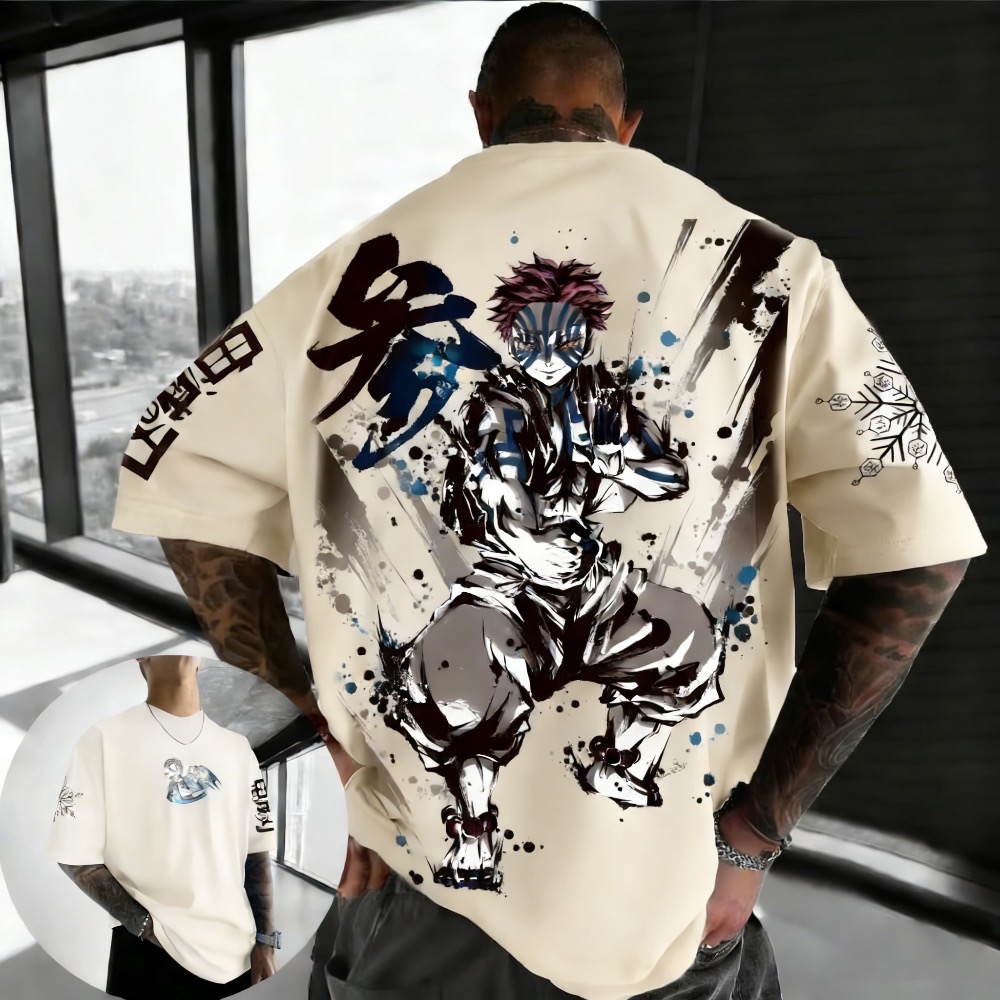Summer Plus Size Demon Slayer  - Street Fashion Anime review and price