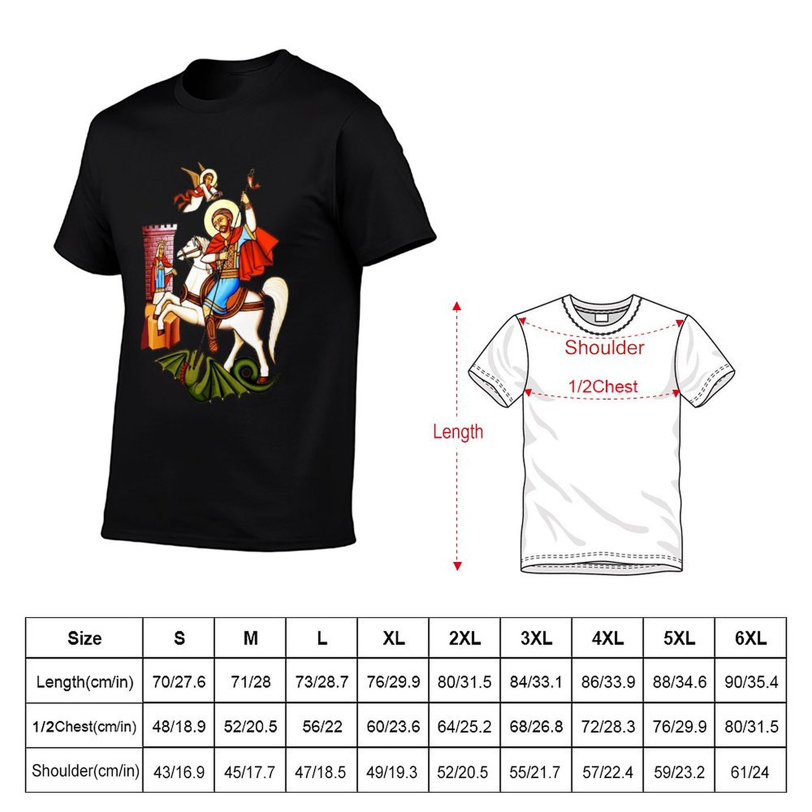 Coptic art, Saint George the m - Street Fashion Egypt review and price
