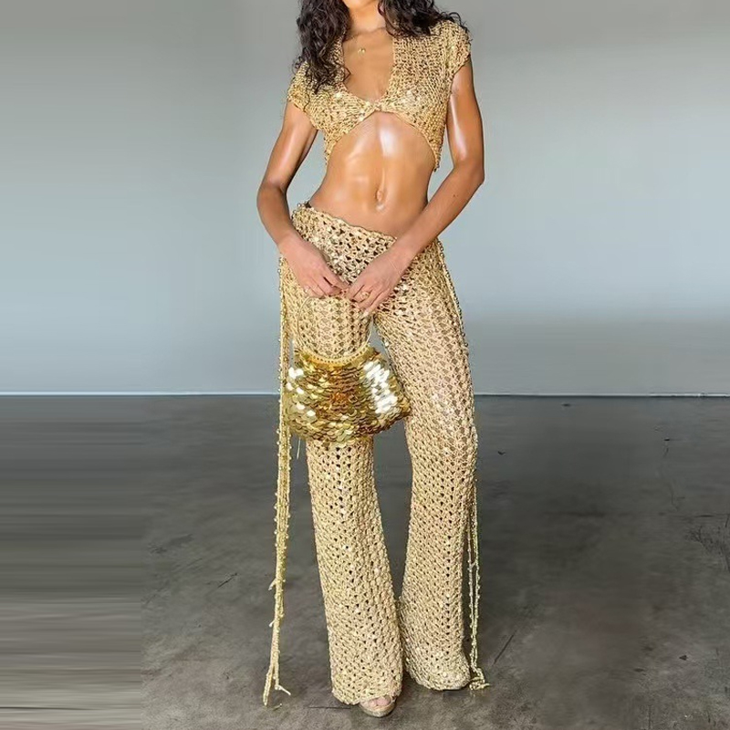 Sexy spicy girl hollow out shi - Street Fashion Girls review and price