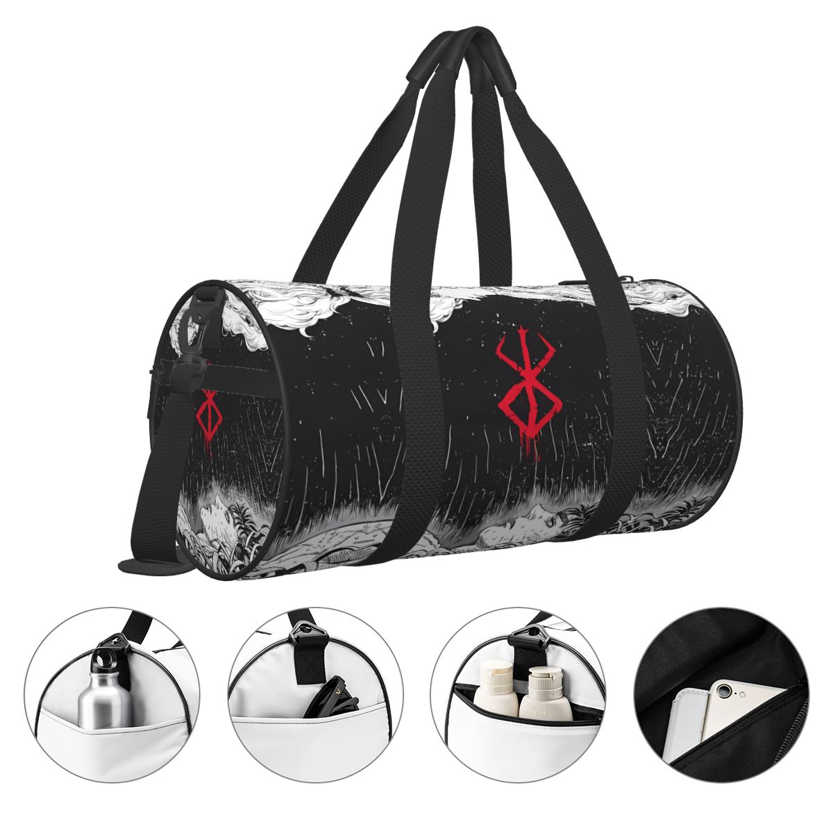 Japan Anime Bereserk Gym Bag F - Street Fashion Anime review and price