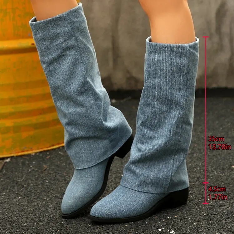 Women's Knee High Boots Autumn - Street Fashion Winter review and price