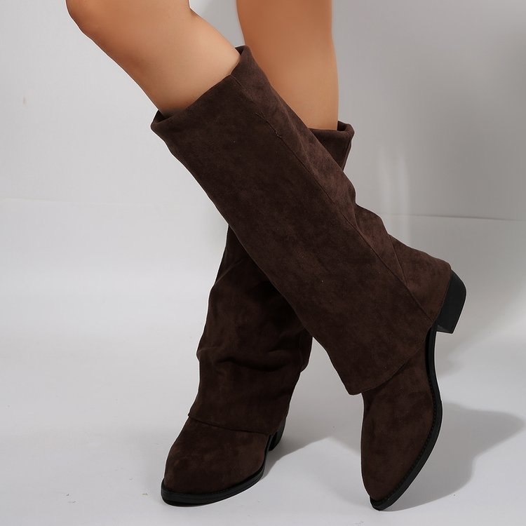 Women's Knee High Boots Autumn - Street Fashion Winter review and price