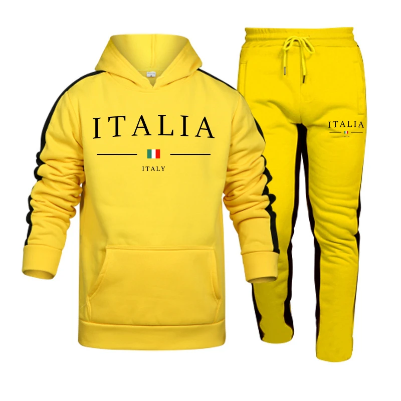 Men's Tracksuit 2 Pcs Sets Fas - Street Fashion China review and price