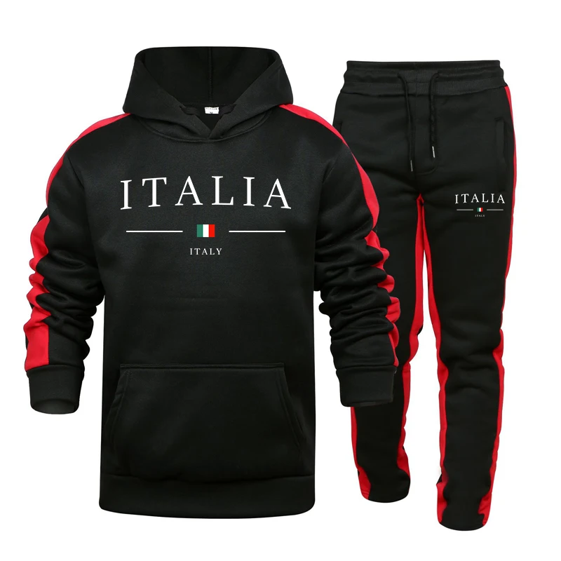 Men's Tracksuit 2 Pcs Sets Fas - Street Fashion China review and price