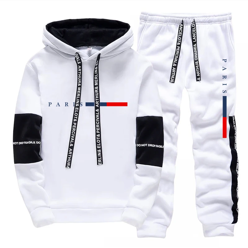 Men's Set/Hoodie/Pants Paris F - Street Fashion Winter review and price
