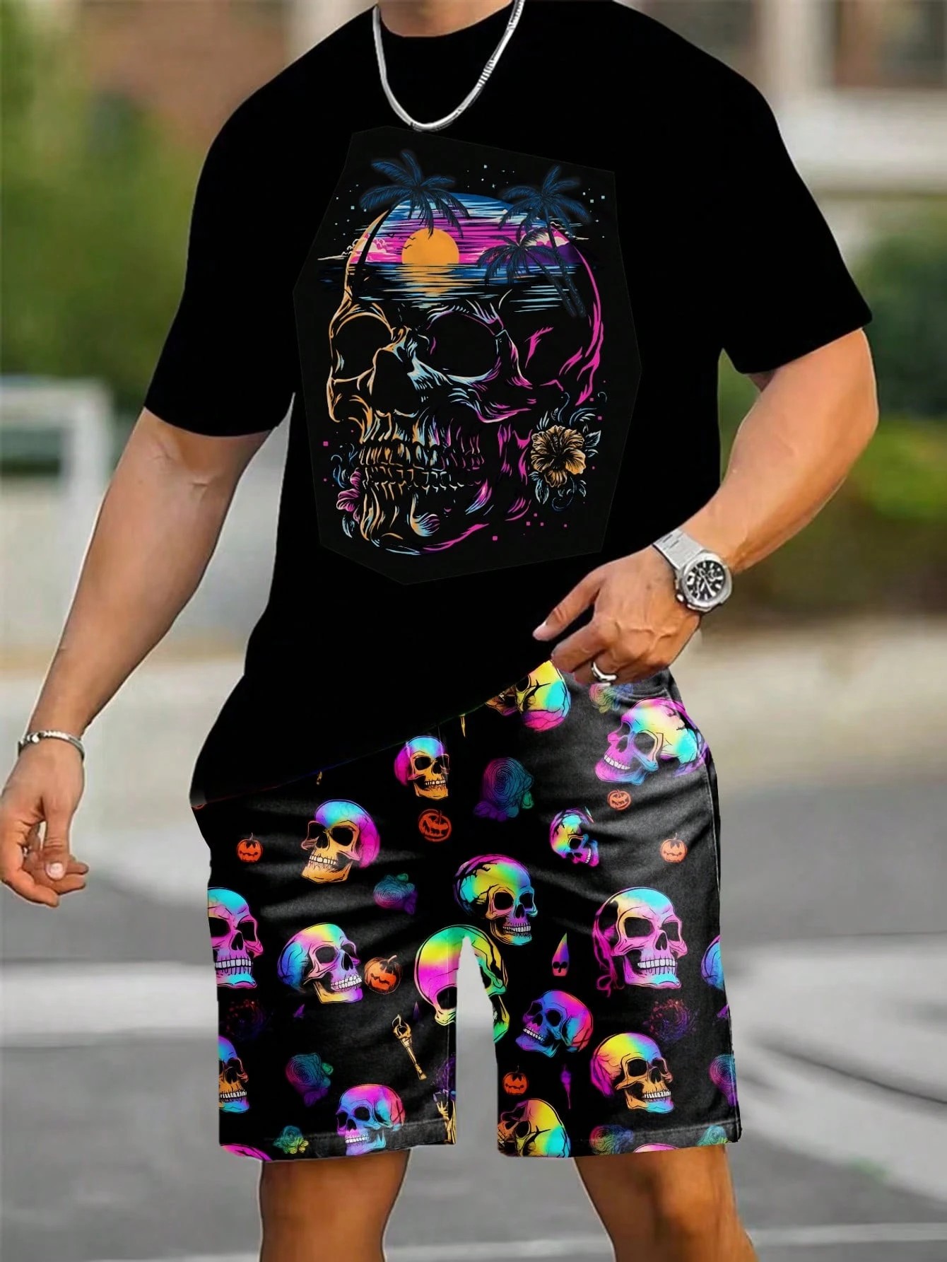 2026 Summer New Men's Short-Sl - Street Fashion For 2026 review and price