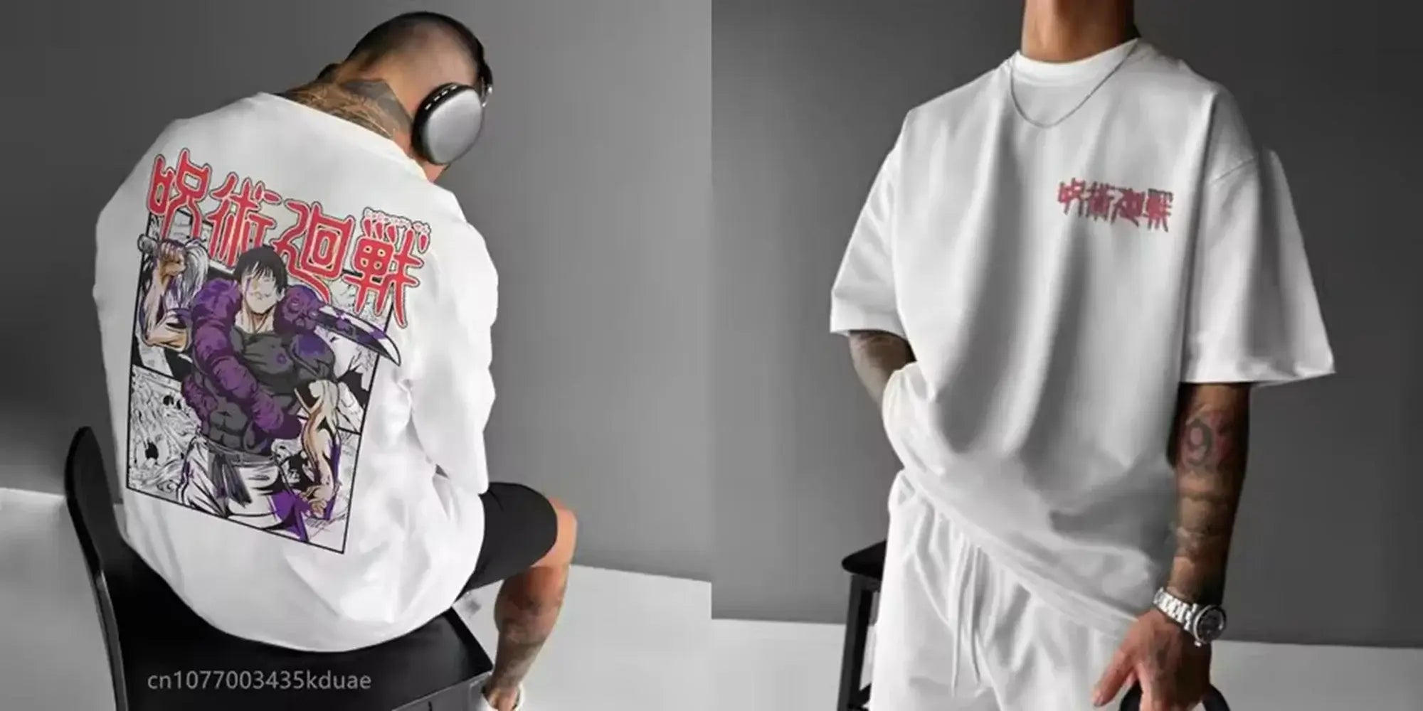 Jujutsu Kaisen T-Shirt Anime G - Street Fashion Anime review and price