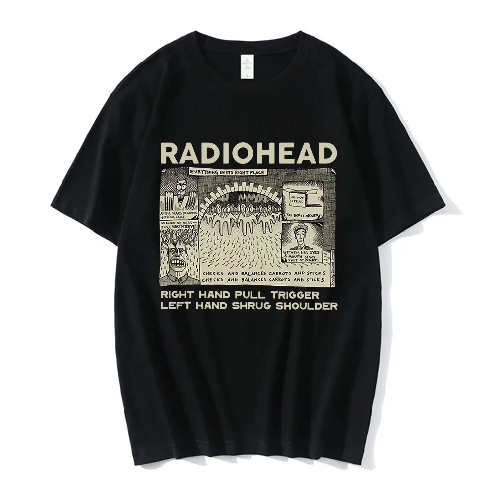 Vintage Classic Radiohead T Sh - Street Fashion For Boy review and price